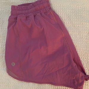 Purple Lululemon shorts